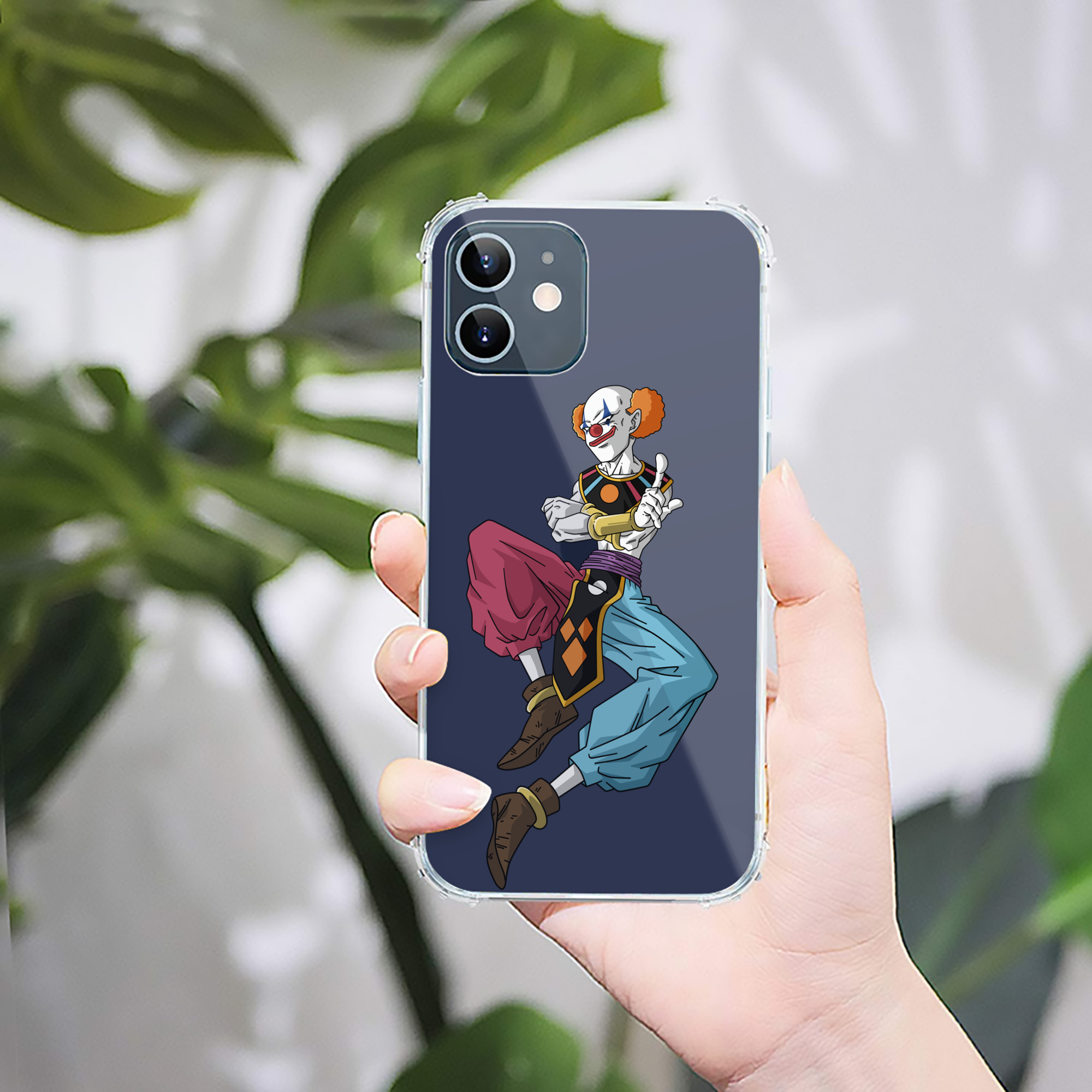 （画像用） ドラゴンボール DRAGON BALL 【iPhone 12シリーズ対応】透明スマホケース（クリアソフトケース）